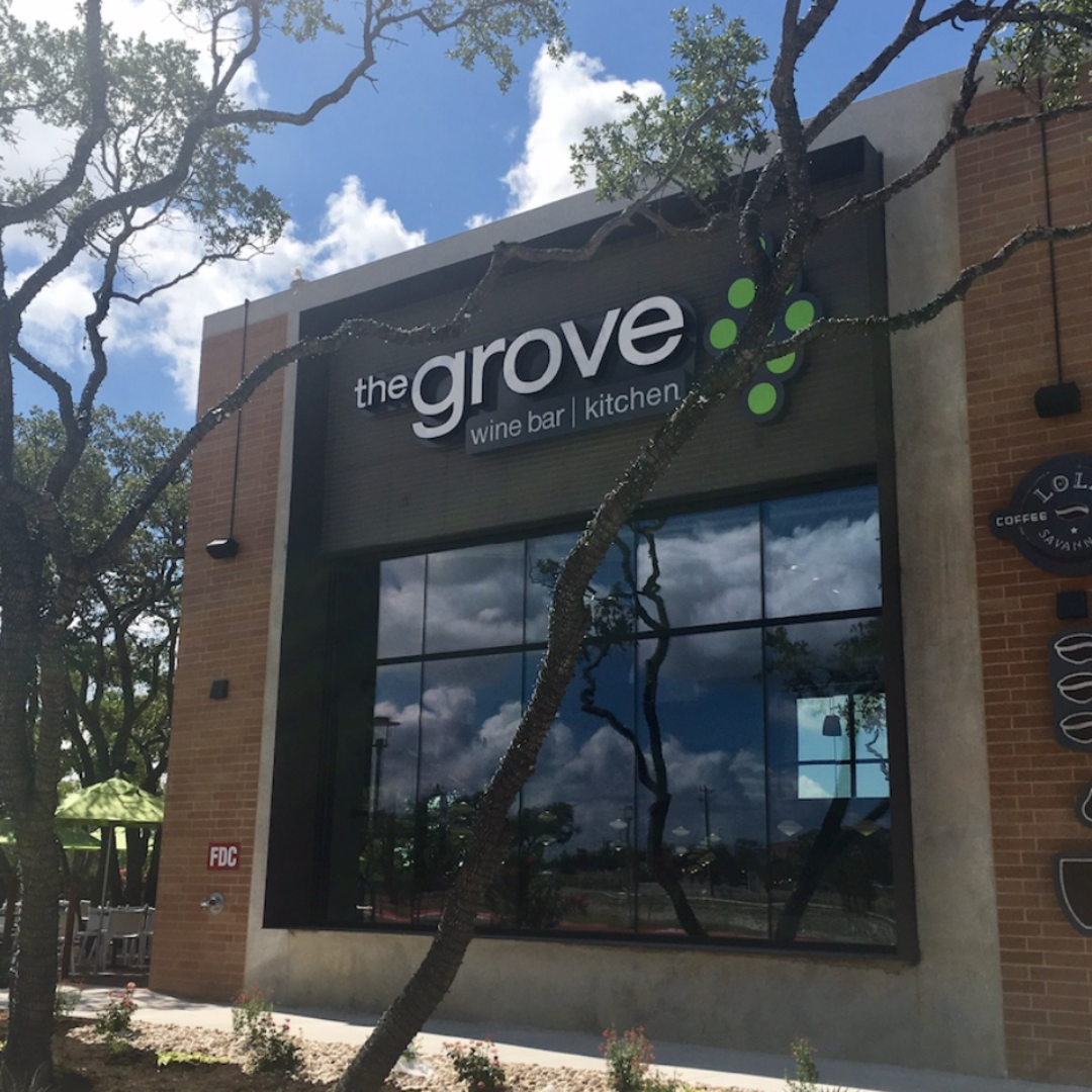 The Grove Wine Bar And Kitchen - Restaurant - Cedar Park Texas - Date Night - The Cummings Team - Pure Realty - Leander Today - Real Estate - Texas