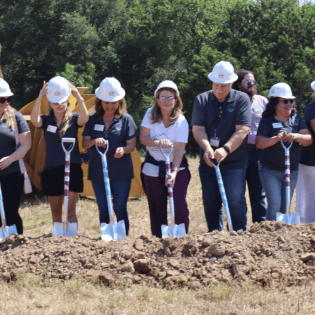 Groundbreaking Ceremony For Hope Alliances New Hope Center In Leander TX - New Hope Leander - The Cummings Team - Pure Realty - Leander Today - Rebekah Cummings