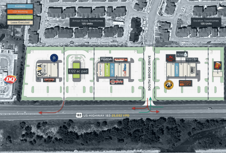 Southbrook Station: A New Dining And Retail Development In Leander TX - Leander Today - The Cummings Team - Rebekah Cummings - The Cummings Team real estate - Leander real estate - Central Texas real estate - Leander developments